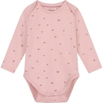 Prénatal romper hartjes Pink 50/56 dames