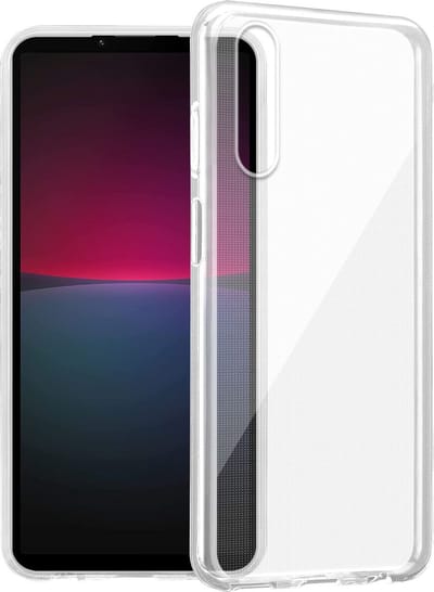 Cadorabo Hoesje geschikt voor Sony Xperia 10 IV in VOLLEDIG TRANSPARANT - Beschermhoes gemaakt van flexibel TPU Silicone Case Cover