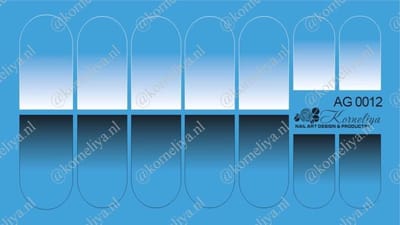 Korneliya Airbrush Waterdecal AG 0012 combi