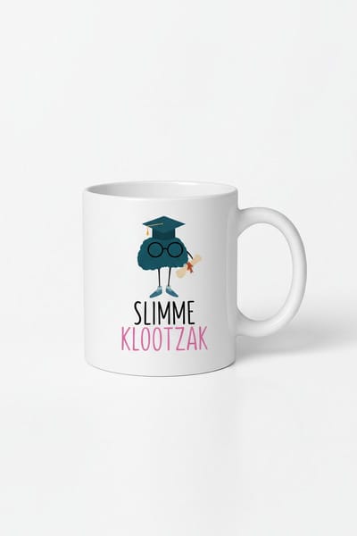 Slimme Klootzak Mok - Origineel Cadeau voor Geslaagden