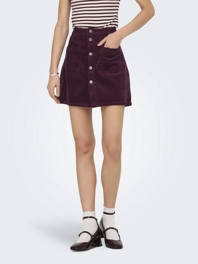 JDY - JDYSHIRAZ CORDUROY SKIRT PNT Dames Rok