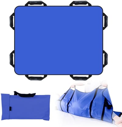 Dailygoods- Transferboard 120 x 100 cm - Glijlaken voor Bedlegerigen - Patiëntentransferbord - Antislip - Ergonomisch - Herbruikbaar
