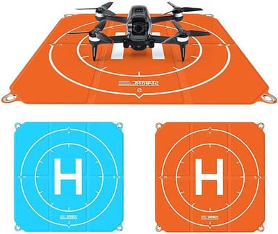 Universele Waterdichte Vouwbare Drone Landing Pad van 50 cm voor Air 2S, Mavic Mini 2 en FPV Drones - Dubbelzijdig, Ideaal voor Buitengebruik