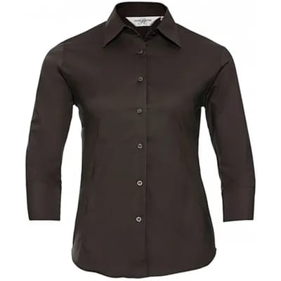 Blouse met 3/4 mouwen voor dames Russell Athletic Easy Care