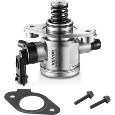 VEVOR hogedrukbrandstofpomp met pakking en bouten compatibel met Buick LaCrosse, Regal, Verano, Chevrolet Captiva Sport, Equinox, Impala, Malibu, GMC Terrain 2010-2017 L4 2.4L, roestvrij staal
