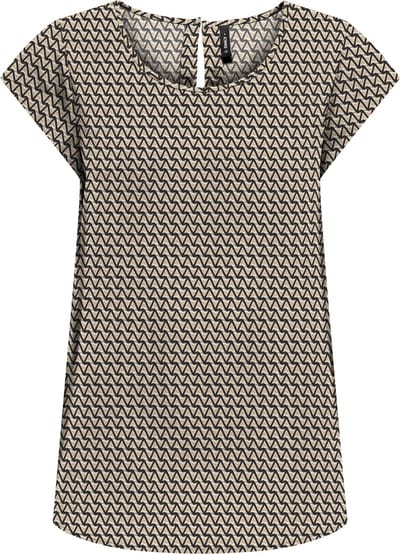 ONLY - ONLNOVA LIFE VIS S/S TOP WVN - Dames - Blouses