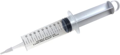 Romed 3-delige injectiespuiten 100ml 25 stuks Romed - Steriel verpakt