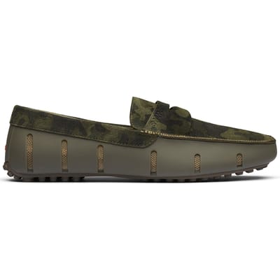 SWIMS Luxe Driver Hickory Maat: 40 | Instappers Outlet | Heren | Groen