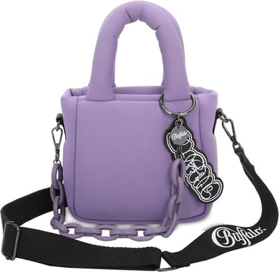 BUFFALO Handtas Schoudertas Neoprene Boxy04 Crossbody Bag Lilac Paars