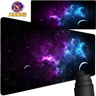 muismat gaming - Anti Slip - 90x40 cm | Muismat XXL Gaming | Bureauonderlegger - muismatten - 53707