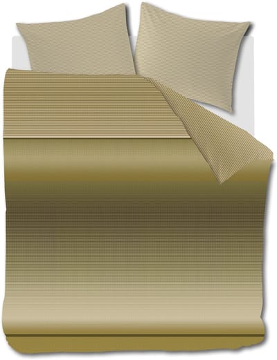 Beddinghouse Jenn dekbedovertrek - Lits-Jumeaux - 240 x 200/220 cm - Groen