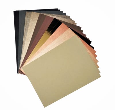 Netuno - set bruine sierpapieren - 10x2 - A5 - 14,8 x 21 cm - 20 vellen