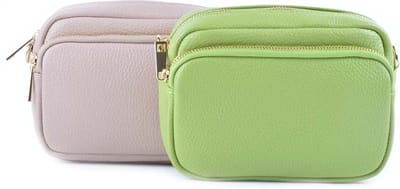 Giuliano schoudertas Clover - Nude - Dames - Made in Italy