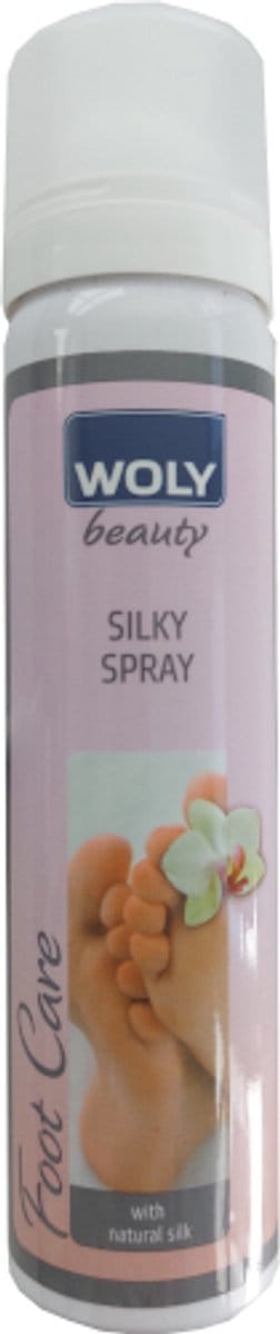 Woly Beauty Silky Spray - Blote Voeten Spray met Zijde - Droge Voeten (Voetverzorging)