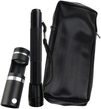 Omgoods - Professionele Handheld Darkfield Vergrootglas 10x met LED Verlichting