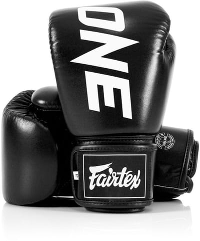 Bokshandschoenen One Championship Zwart