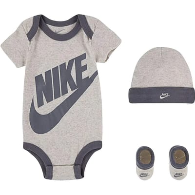 Set met body + sokken + muts met logo voor babyjongen Nike Futura