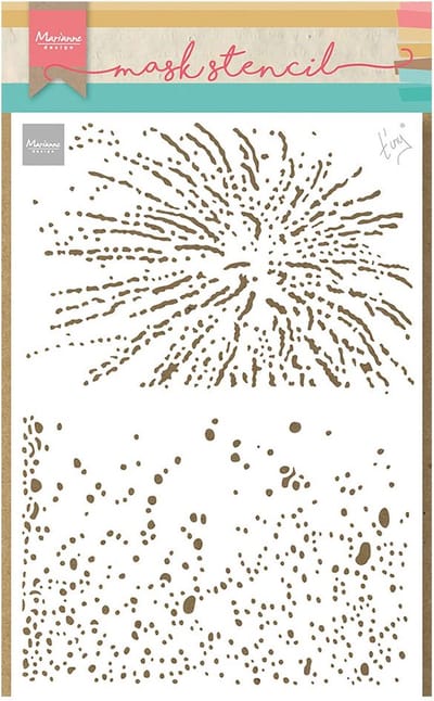 Marianne Design Mask stencils Tiny's bubbles & sparkles