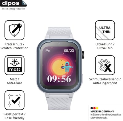 dipos – 6x Matte Beschermfolie geschikt voor garett Essa 4G | Krasbestendige & antireflecterende Screenprotector Ultra-Thin