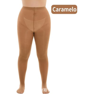 50-90Kg Grande Taille 40D Collants Femme Entrejambe Durable Marron Leggings Carnaval Confortables Sexy Collants Design Première Ligne Populaires 2XL brown