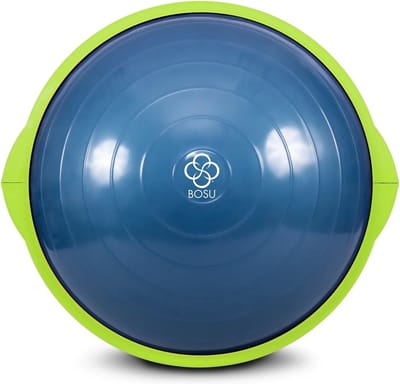 Bosu Bal Sport - Compacte en Lichtgewicht Balanstrainer voor Onderweg - Ø50 cm - Perfect voor Thuis, Onderweg en Kleine Ruimtes - Blauw