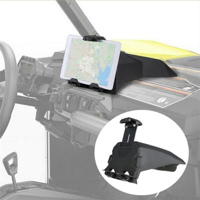 Elektrisch apparaat Tablethouder GPS-houder voor 2017-2022 Can-Am Maverick X3 & Max white