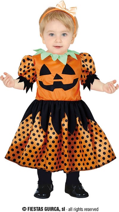 Fiestas Guirca - Pretty pumpkin baby (12-18 mnd) - Carnavalskleding - Carnaval - carnavalskleding 2027 - Carnaval kostuum