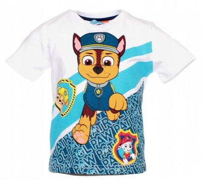 Paw Patrol Zekervoetige kort kinder-T-shirt, bovenaan 122 cm