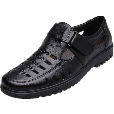 Echt Leer Herenschoenen Luxe Casual Slip On Formele Loafers Heren Mocassins Italiaans Zwart Mannelijke Rijschoenen 44 zwart
