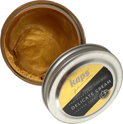 Kaps Schoencreme - schoensmeer - verzorgt het leer en geeft glans - (408) Koper - 50ml
