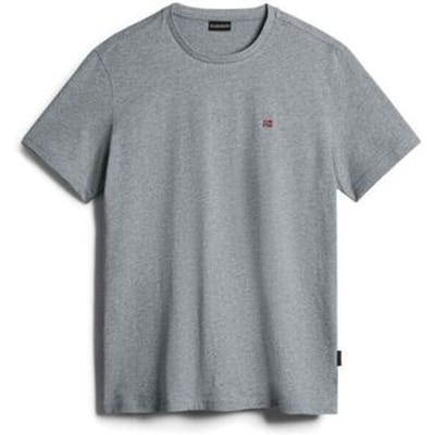 T-shirt Napapijri SALIS SS SUM NP0A4H8D-160 MED GREY MEL