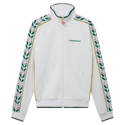 Casablanca Seasonal Laurel Track Top Witte Jassen