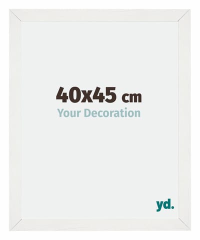 Your Decoration - Fotolijst 40x45 cm - MDF - Wit Geveegd - Mura