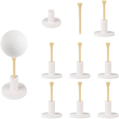 Allecto - Golf Tee Houder - Rubberen Golf Tees - Ideaal voor Driving