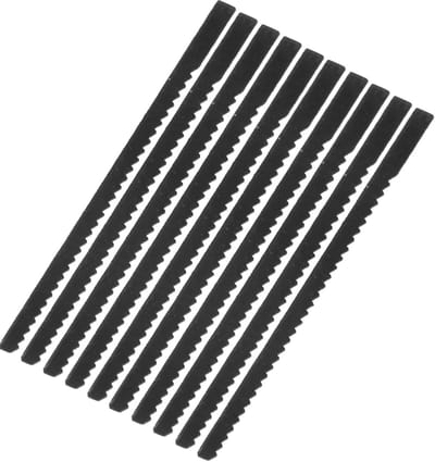 Dailygoods - 10-delige Mini-Decoupeerzaagbladenset voor Thuis en Werkplaats