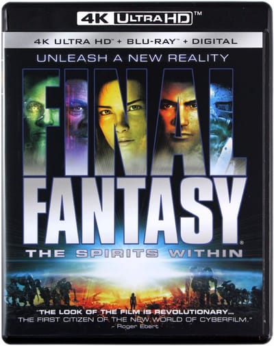 Final Fantasy: The Spirits Within [Blu-Ray 4K]+[Blu-Ray]