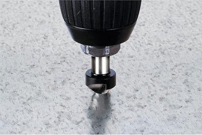 wolfcraft - Conische verzinkboor HSS - Ø 12 mm, ronde schacht - 2505000