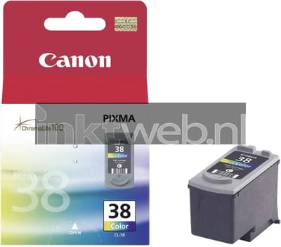Canon Inktcartridge CL-38 Origineel Cyaan, Magenta, Geel 2146B001