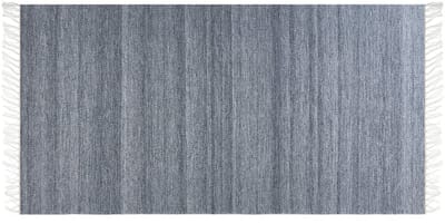MALHIA - Vloerkleed - Grijs - 80 x 150 cm - Synthetisch materiaal