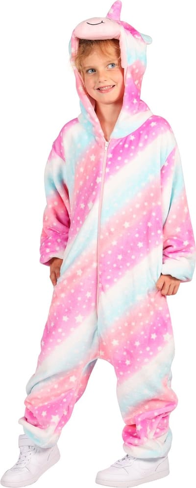 Onesie Dierenkostuum - Eenhoorn Pluche - Kinderen