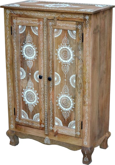 Sharma-Highboard - 2-deurs - Mangohout