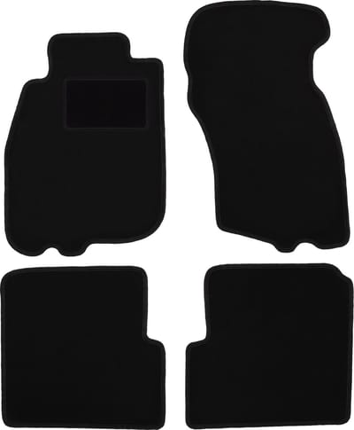 Zwarte veloursmatten voor: Volvo S40 I sedan (1995-2004)