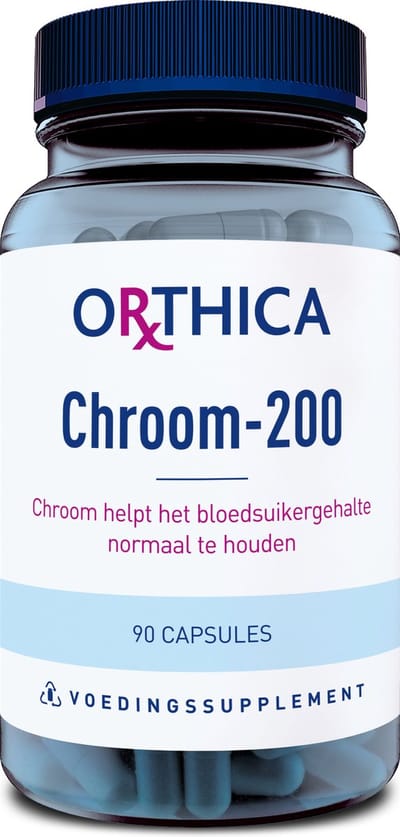 Orthica Chroom-200 - Mineralen - 90 capsules