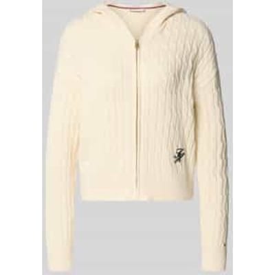Comfort fit gebreid jack van puur katoen, model 'CALICO'