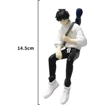 Op Voorraad Nieuwe Collectie Jujutsu Kaisen Figuurtjes Satoru Gojo Suguru Geto Zittende Houding PVC Verzamelbare Modellen Perfecte Cadeaus voor Jongens gray