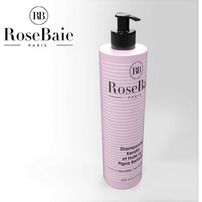 Rosebaie shampoing à la kératine et à l'huile de figue de barbarie 500ml