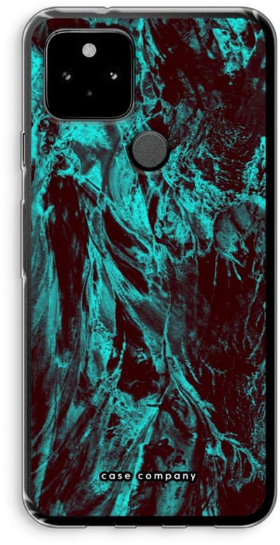 Case Company® - Hoesje geschikt voor Google Pixel 5 hoesje - Ice Age - Soft Cover Telefoonhoesje - Bescherming aan alle Kanten en Schermrand