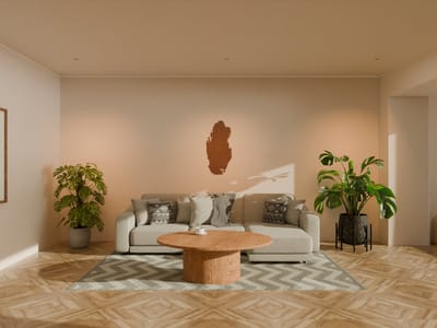 Houten wanddecoratie - Wooden wall decoration | Landkaart Qatar 29 x 60cm Country map Qatar | Donker hout - Dark wood | Muurdecoratie - Wall art - Wandfiguur Qatar - قطر - Echt Hout - Real Wood