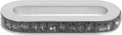 iXXXi Connect Schakel Zirconia Black Diamond | Zilver