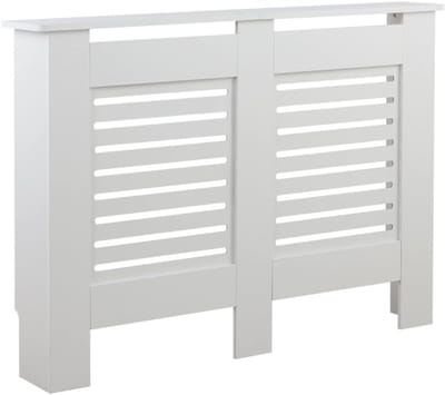 Radiatorbekleding - Radiatorombouw kant en klaar - Omkasting - Wit